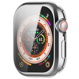 For Apple Watch Series 10, 46-mm Case, Electroplated Grippy Cover, Silver | iCoverLover.com.au