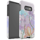 For Samsung Galaxy S10e Case Tough Protective Cover Watercolor Floral