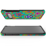 For Samsung Galaxy S10 Case Tough Protective Cover Retro Floral