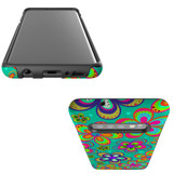 For Samsung Galaxy S10 Case Tough Protective Cover Retro Floral