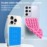 Double-Sided Silicone 40 Suction Cups Back Stickers for Mobile Phones, White | iCoverLover.com.au