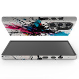 Dark Splatter Tough Protective Cover for Galaxy S25 Ultra, S25+ Plus, S25 | Artistic Durability