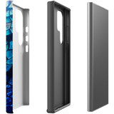 Blue Mirror Tough Protective Cover for Galaxy S25 Ultra, S25+ Plus, S25 | Reflective Safeguard