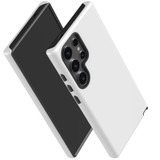 White Tough Protective Cover for Galaxy S25 Ultra, S25+ Plus, S25 | Pristine Protection