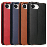iPhone 16e Leather Flip Wallet Case | Stand & Card Slots