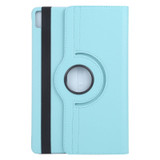 For iPad Air 11-inch (M3) Case, Rotatable Folio PU Leather Lychee Cover, Stand, Sky Blue | iCoverLover.com.au