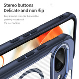 For Google Pixel 9a Case, Carbon Textured MagSafe Compatible Cover, Blue | iCoverLover.com.au