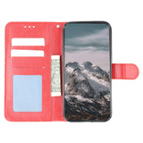 For Samsung Galaxy A56 Sunny Mandala PU Leather Case - Card Slots & Stand Cover, Red | iCoverLover.com.au