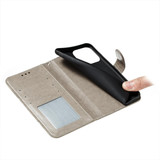 For Samsung Galaxy A56 Sunny Mandala PU Leather Case - Card Slots & Stand Cover, Grey | iCoverLover.com.au