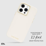 Case-Mate Silicone MagSafe Case for iPhone 15 Pro, Beige | iCoverLover