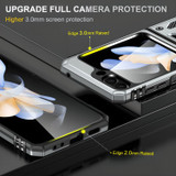 For Samsung Galaxy Z Flip7 FE Case - Sliding Camera Shield, Magnetic Holder, Protective Cover, Purple, Grey | iCoverLover.com.au