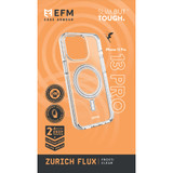 For iPhone 13 Pro EFM Zurich Flux Case Armour MagSafe Cover Frost Clear