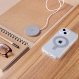 For iPhone 13 Pro EFM Zurich Flux Case Armour MagSafe Cover Frost Clear