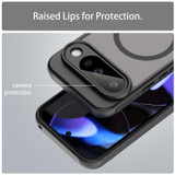 For Google Pixel 10 Frosted MagSafe Compatible Case, Anti-Fingerprint & Shockproof Protection, Black | iCoverLover.com.au