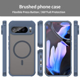 For Google Pixel 10 Pro XL Frosted MagSafe Compatible Case, Anti-Fingerprint & Shockproof Protection, Blue | iCoverLover.com.au