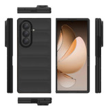 For Samsung Galaxy Z Fold7 Slim Wavy Shield Case, Full Hinge & Drop Protection, Black | iCoverLover Australia