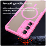 For Samsung Galaxy S25 FE Armor MagSafe Compatible Case | Drop Protection Sleek Cover, Pink | iCoverLover Australia