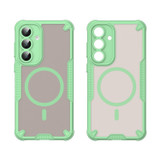 For Samsung Galaxy S25 FE Armor MagSafe Compatible Case | Drop Protection Sleek Cover, Green | iCoverLover Australia