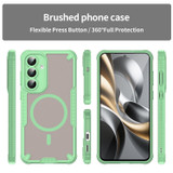 For Samsung Galaxy S25 FE Armor MagSafe Compatible Case | Drop Protection Sleek Cover, Green | iCoverLover Australia