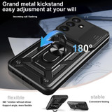 For Samsung Galaxy S25 FE Case with Camera Cover & Drop Protection, Black | iCoverLover Australia