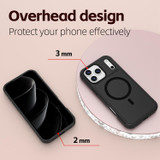 For iPhone 17 Pro Max Rugged MagSafe Compatible Case - Heavy-Duty Shockproof Protection, Black | iCoverLover.com.au