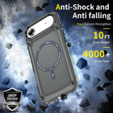 For iPhone Air MagSafe Compatible Case - Protective, Shockproof Cover & Camera Lens Protection, Clear Black | iCoverLover.com.au