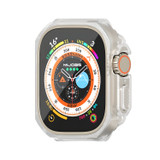 For Apple Watch Ultra 3, 49-mm Case, Ultra 3-Thin Durable & Lightweight Protective Bezel Cover, Clear White | iCoverLover.com.au