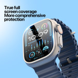 For Apple Watch Ultra 3, 49-mm Case, 9H Tempered Glass Screen Protector, Clear | iCoverLover.com.au