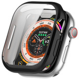 For Apple Watch Series 11, 42-mm Case, Electroplated Grippy Cover, Black | iCoverLover.com.au