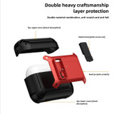 For AirPods Pro 3 Rugged Case with Secure Lock | Shockproof & Drop Protection, Black | iCoverLover Australia