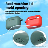 For AirPods Pro 3 Soft Silicone Case with Carabiner & Drop Protection, Lavender Grey | iCoverLover Australia