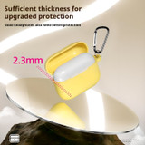 For AirPods Pro 3 Soft Silicone Case with Carabiner & Drop Protection, Pink | iCoverLover Australia