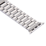 For Apple Watch SE (3rd Gen), 40-mm Case, Butterfly Stainless Steel Watch Band, Silver | iCoverLover.com.au