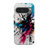 For Google Pixel 10 Pro XL, 10 Pro or 10 Case, Tough Protective Cover, Dark Splatter | Protective Covers | iCoverLover Australia