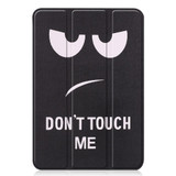 For iPad mini 6 Case,Karst Painted PU Leather Case, Sleep / Wake-up Function & 3-Fold Holder, Big Eye Me | iPad mini Cases | iCoverLover.com.au