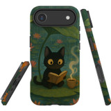 For iPhone 17 Pro Max, 17 Pro, 17 Air or 17 Case, MagSafe Compatible Protective Cover, Cat Of Serenity | Protective Covers | iCoverLover Australia