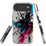 For iPhone 17 Pro Max, 17 Pro, 17 Air or 17 Case, MagSafe Compatible Protective Cover, Dark Splatter | Protective Covers | iCoverLover Australia