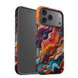 For Apple iPhone 17 Pro Case, MagSafe Compatible Protective Cover, Waves Of The Sun | Protective Covers | iCoverLover Australia