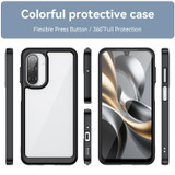 For Samsung Galaxy A17 Case - Durable Acrylic + TPU, Scratch-Resistant, Easy-Access Cover, Black | iCoverLover Australia