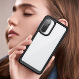 For Samsung Galaxy A17 Case - Durable Acrylic + TPU, Scratch-Resistant, Easy-Access Cover, Black | iCoverLover Australia