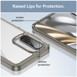 For Samsung Galaxy A17 Case - Durable Acrylic + TPU, Scratch-Resistant, Easy-Access Cover, Clear Grey | iCoverLover Australia