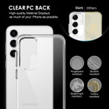 iCoverLover Samsung Galaxy S25 FE Slim Shock-proof Case – Clear