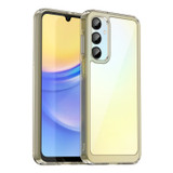 For Samsung Galaxy A16 5G & 4G Case - Durable Acrylic + TPU, Scratch-Resistant, Easy-Access Cover, Clear Grey | iCoverLover.com.au