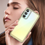 For Samsung Galaxy A16 5G & 4G Case - Durable Acrylic + TPU, Scratch-Resistant, Easy-Access Cover, Clear Grey | iCoverLover.com.au