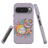 For Google Pixel 10 Pro Case, Tough Protective Cover, Sleeping Moon | iCoverLover Australia