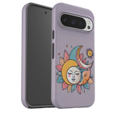 For Google Pixel 10 Pro Case, Tough Protective Cover, Sleeping Moon | iCoverLover Australia