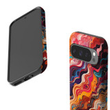 For Google Pixel 10 Pro Case, Tough Protective Cover, Waves Of The Sun | iCoverLover Australia