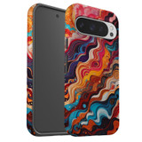For Google Pixel 10 Pro Case, Tough Protective Cover, Waves Of The Sun | iCoverLover Australia