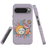 For Google Pixel 10 Pro XL Case, Tough Protective Cover, Sleeping Moon | iCoverLover Australia