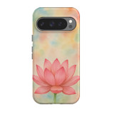For Google Pixel 9 Pro Case Tough Protective Cover, Blooming Pink Lotus | iCoverLover Australia